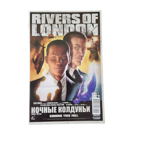 Titan Rivers Of London #5 2016 Comic Book Collector Bagged Boarded - Picture 1 of 2